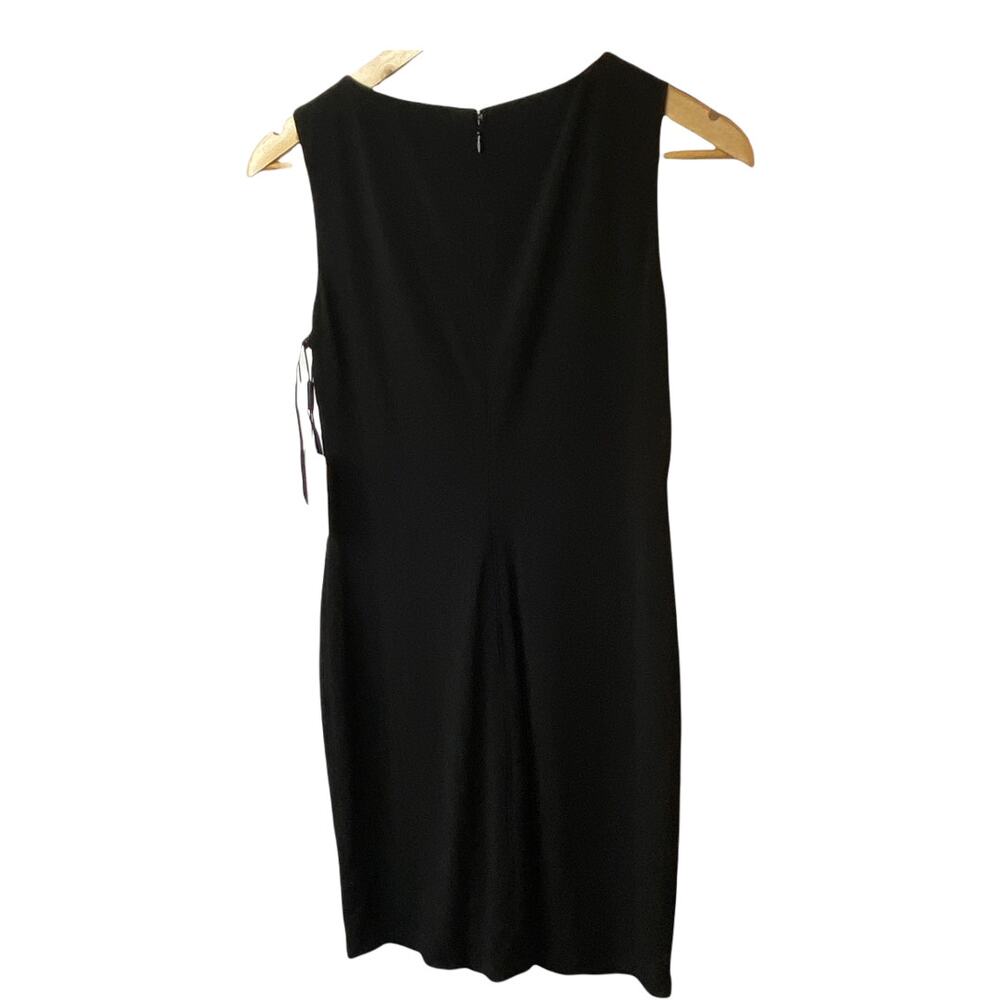 Calvin Klein Black Silver Studded Bodycon Mini Dress Women's 8 Petite 8P NEW - Picture 5 of 12